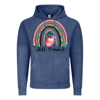 Vintage Denim hello preschool Vintage Hoodie - JahusDesignShop