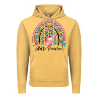 Vintage Mustard hello preschool Vintage Hoodie - JahusDesignShop