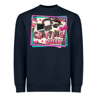 Navy crafting queen Heavyweight Sweatshirt - AdoDesignShop