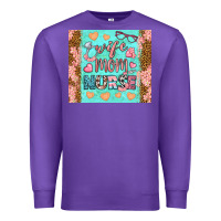 Purple Wife Mom Nurse Tumbler Premium Sweatshirt - BundleAndBundleShop