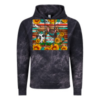 Cloud Black Easter eggs sunflower gemstone tumbler Easter Day Vintage Hoodie - Neo Western