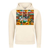 Vintage Artic Easter eggs sunflower gemstone tumbler Easter Day Vintage Hoodie - Neo Western