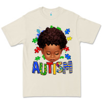Bone autism afro kid full face Premium Tee - texasbilliewilder