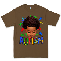 Cacao autism afro kid full face Premium Tee - texasbilliewilder