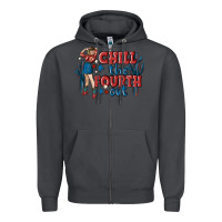 Smoke chill the fourth out malia Zipper Hoodie - MaliasSmallBusiness
