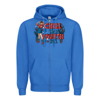 True Royal chill the fourth out malia Zipper Hoodie - MaliasSmallBusiness