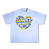 Grape Ice down syndrome awareness heart Urban Heavy Tee - Artiststas