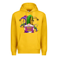 Lemon mardi gras gnomes fleur de lis Premium Hoodie - RanaPortraitStore