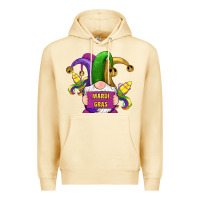 Pina Colada mardi gras gnomes fleur de lis Premium Hoodie - RanaPortraitStore