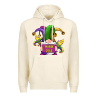 Tofu mardi gras gnomes fleur de lis Premium Hoodie - RanaPortraitStore