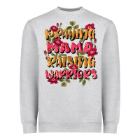 Heather Grey praying mama raising warriors Heavyweight Sweatshirt - JahusDesignShop
