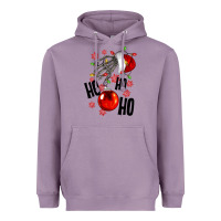 Lavender Ho ho ho skeleton Heavyweight Hoodie - NancyCooperArtShop