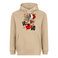 Mushroom Ho ho ho skeleton Heavyweight Hoodie - NancyCooperArtShop