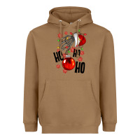 Toasted Coconut Ho ho ho skeleton Heavyweight Hoodie - NancyCooperArtShop