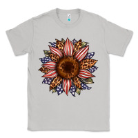 Moon Dust usa flag camouflage leopard sunflower Classic Tee - Artiststas