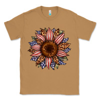 Toasted Coconut usa flag camouflage leopard sunflower Classic Tee - Artiststas