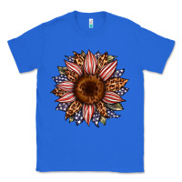 True Royal usa flag camouflage leopard sunflower Classic Tee - Artiststas