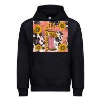Black cowgirl boots sunflower Urban Hoodie - TumblerDesignByShophia