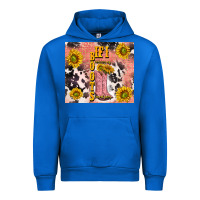 Cobalt cowgirl boots sunflower Urban Hoodie - TumblerDesignByShophia