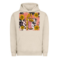 Pigment French Oak cowgirl boots sunflower Urban Hoodie - TumblerDesignByShophia