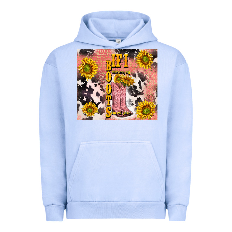 Cowgirl Boots Sunflower Urban Hoodie by TumblerDesignByShophia | Teevron