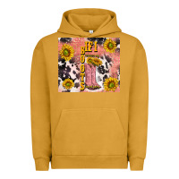 Pigment Peanut Butter cowgirl boots sunflower Urban Hoodie - TumblerDesignByShophia