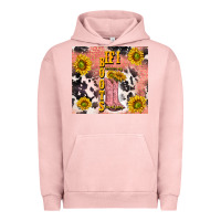 Pigment Salmon cowgirl boots sunflower Urban Hoodie - TumblerDesignByShophia