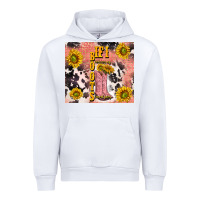 White cowgirl boots sunflower Urban Hoodie - TumblerDesignByShophia