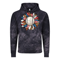 Cloud Black volleyball sunflower Vintage Hoodie - HRA Design Shop