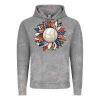Cloud Rock volleyball sunflower Vintage Hoodie - HRA Design Shop