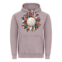 Vintage Zinc volleyball sunflower Vintage Hoodie - HRA Design Shop
