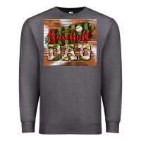 Charcoal Heather Baseball Dad Tumbler Premium Sweatshirt - BundleAndBundleShop