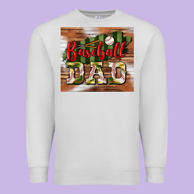 Baseball Dad Tumbler Premium Sweatshirt Designed By Bundleandbundleshop