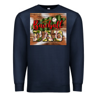 Navy Baseball Dad Tumbler Premium Sweatshirt - BundleAndBundleShop