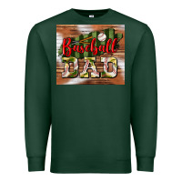 Sports Green Baseball Dad Tumbler Premium Sweatshirt - BundleAndBundleShop