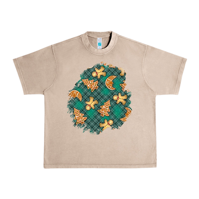 Christmas Gingerbread Cookies Patch Urban Heavy Tee by BundleAndBundleShop | Teevron