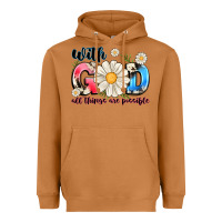 Meerkat With God All Things Are Possible Heavyweight Hoodie - MaliasSmallBusiness