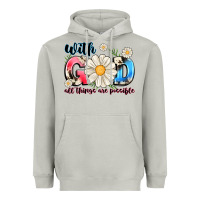Moon Dust With God All Things Are Possible Heavyweight Hoodie - MaliasSmallBusiness