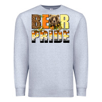 Heather Grey Western Bear Pride LGBTQ+ Premium Sweatshirt - BundleAndBundleShop