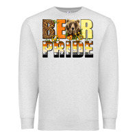 Oatmeal Heather Western Bear Pride LGBTQ+ Premium Sweatshirt - BundleAndBundleShop
