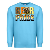 Ocean Blue Western Bear Pride LGBTQ+ Premium Sweatshirt - BundleAndBundleShop