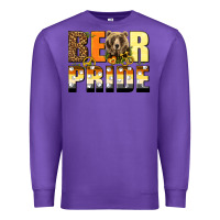 Purple Western Bear Pride LGBTQ+ Premium Sweatshirt - BundleAndBundleShop