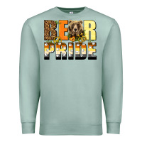 Seafoam Western Bear Pride LGBTQ+ Premium Sweatshirt - BundleAndBundleShop