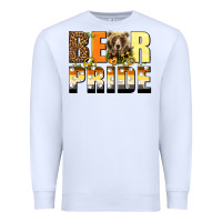 White Western Bear Pride LGBTQ+ Premium Sweatshirt - BundleAndBundleShop