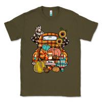 Army Green farm truck,fall Classic Tee - JahusDesignShop