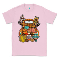 Bubblegum Pink farm truck,fall Classic Tee - JahusDesignShop