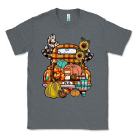 Charcoal Heather farm truck,fall Classic Tee - JahusDesignShop