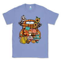 Colony Blue farm truck,fall Classic Tee - JahusDesignShop