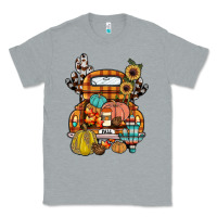 Heather Grey farm truck,fall Classic Tee - JahusDesignShop