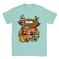 Seafoam farm truck,fall Classic Tee - JahusDesignShop